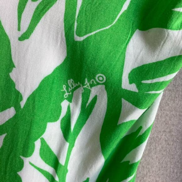 Lilly Pulitzer x Target Womens Wide Leg Pants Size XXL Tropical Palazzo Beach - Picture 3 of 11